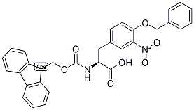 FMOC-TYR(BZL,3-NO2)-OH Struktur