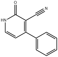 2-HYDROXY-4-PHENYLNICOTINONITRILE Struktur