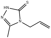 4-ALLYL-5-METHYL-4H-1,2,4-TRIAZOLE-3-THIOL Struktur