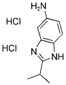 2-ISOPROPYL-1 H-BENZOIMIDAZOL-5-YLAMINE DIHYDROCHLORIDE Struktur