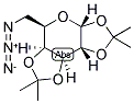 1,2:3,4-DI-O-ISOPROPYLIDENE-6-DEOXY-6-AZIDO-A-D-GALACTOPYRANOSE Struktur