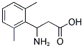 3-AMINO-3-(2,6-DIMETHYL-PHENYL)-PROPIONIC ACID Struktur