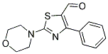 2-MORPHOLIN-4-YL-4-PHENYL-1,3-THIAZOLE-5-CARBALDEHYDE Struktur