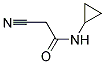 2-CYANO-N-CYCLOPROPYL-ACETAMIDE Struktur