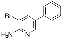 2-AMINO-3-BROMO-5-PHENYLPYRIDINE Struktur