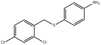 4-[(2,4-DICHLOROBENZYL)SULFANYL]ANILINE Struktur