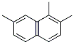 1,2,7-TRIMETHYLNAPHTHALENE Struktur