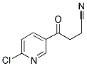 4-(6-CHLORO-3-PYRIDYL)-4-OXOBUTYRONITRILE Struktur