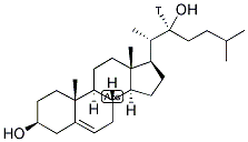 HYDROXYCHOLESTEROL 22S-, [22-3H] Struktur