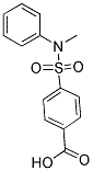 4-(METHYL-PHENYL-SULFAMOYL)-BENZOIC ACID Struktur