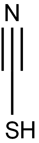 THIOCYANATE IC STANDARD Struktur