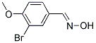 3-BROMO-4-METHOXYBENZALDEHYDE OXIME Struktur