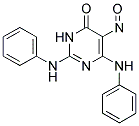 2,6-DIANILINO-5-NITROSOPYRIMIDIN-4(3H)-ONE Struktur