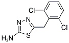 5-(2,6-DICHLORO-BENZYL)-[1,3,4]THIADIAZOL-2-YLAMINE Struktur