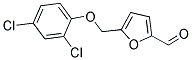 5-(2,4-DICHLORO-PHENOXYMETHYL)-FURAN-2-CARBALDEHYDE Struktur