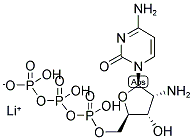 2'-AMINO-2'-DEOXYCYTIDINE-5'-TRIPHOSPHATE LITHIUM SALT Struktur