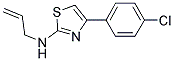 ALLYL-[4-(4-CHLORO-PHENYL)-THIAZOL-2-YL]-AMINE Struktur