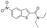 N,N-DIETHYL-5-NITRO-1-BENZOTHIOPHENE-2-CARBOXAMIDE Struktur