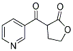 DIHYDRO-3-(3-PYRIDOYL)-2-(3H)-FURANONE Struktur