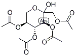 1,3,4,5-TETRA-O-ACETYL-L-SORBOPYRANOSE Struktur