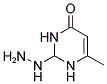 2-HYDRAZINO-6-METHYL-2,3-DIHYDROPYRIMIDIN-4(1H)-ONE Struktur