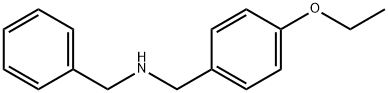 BENZYL-(4-ETHOXY-BENZYL)-AMINE Struktur