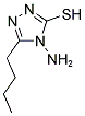 4-AMINO-5-BUTYL-4H-[1,2,4]TRIAZOLE-3-THIOL Struktur