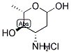 L-ACOSAMINE HYDROCHLORIDE Struktur