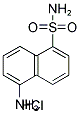 5-AMINO-1-NAPHTHALENESULFONAMIDE, HYDROCHLORIDE Struktur