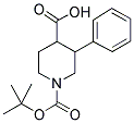 1-(TERT-BUTOXYCARBONYL)-3-PHENYLPIPERIDINE-4-CARBOXYLIC ACID Struktur