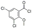 3,5-DICHLORO-2-METHOXYBENZOYL CHLORIDE Struktur