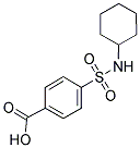 4-CYCLOHEXYLSULFAMOYL-BENZOIC ACID Struktur