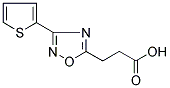 3-(3-THIEN-2-YL-1,2,4-OXADIAZOL-5-YL)PROPANOIC ACID Struktur