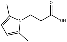 3-(2,5-DIMETHYL-1H-PYRROL-1-YL)PROPANOIC ACID Struktur