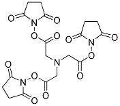 NITRILOTRIACETIC ACID TRI(N-SUCCINIMIDYL) ESTER Struktur