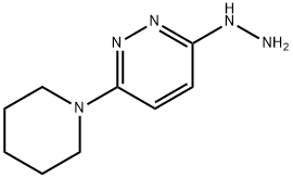 3-HYDRAZINO-6-PIPERIDIN-1-YLPYRIDAZINE Struktur