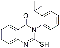 3-(2-ISOPROPYL-PHENYL)-2-MERCAPTO-3H-QUINAZOLIN-4-ONE Struktur