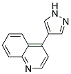 4-(1H-PYRAZOL-4-YL)QUINOLINE Struktur