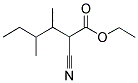 ETHYL 2-CYANO-3,4-DIMETHYLHEXANOATE Struktur