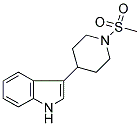 3-[1-(METHYLSULPHONYL)PIPERIDIN-4-YL]-1H-INDOLE Struktur