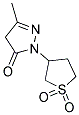 2-(1,1-DIOXIDOTETRAHYDROTHIEN-3-YL)-5-METHYL-2,4-DIHYDRO-3H-PYRAZOL-3-ONE Struktur