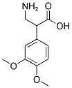 3-AMINO-2-(3,4-DIMETHOXY-PHENYL)-PROPIONIC ACID Struktur