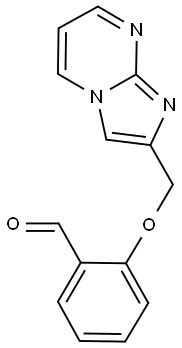 2-(IMIDAZO[1,2-A]PYRIMIDIN-2-YLMETHOXY)BENZALDEHYDE Struktur