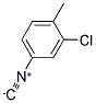 3-CHLORO-4-METHYLPHENYLISOCYANIDE Struktur