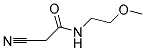 2-CYANO-N-(2-METHOXY-ETHYL)-ACETAMIDE Struktur