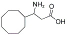 3-AMINO-3-CYCLOOCTYL-PROPIONIC ACID Struktur