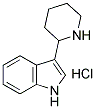 2-(3-INDO) PIPERIDINE HYDROCHLORIDE Struktur