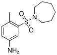 3-(AZEPANE-1-SULFONYL)-4-METHYL-PHENYLAMINE Struktur