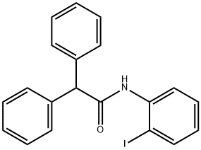 N-(2-IODOPHENYL)-2,2-DIPHENYLETHANAMIDE Struktur