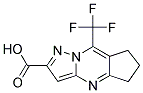 8-TRIFLUOROMETHYL-6,7-DIHYDRO-5H-1,4,8A-TRIAZA-S-INDACENE-2-CARBOXYLIC ACID Struktur